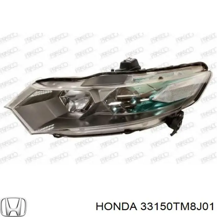 33150TM8J01 Honda Фара дальнього світла в зборі