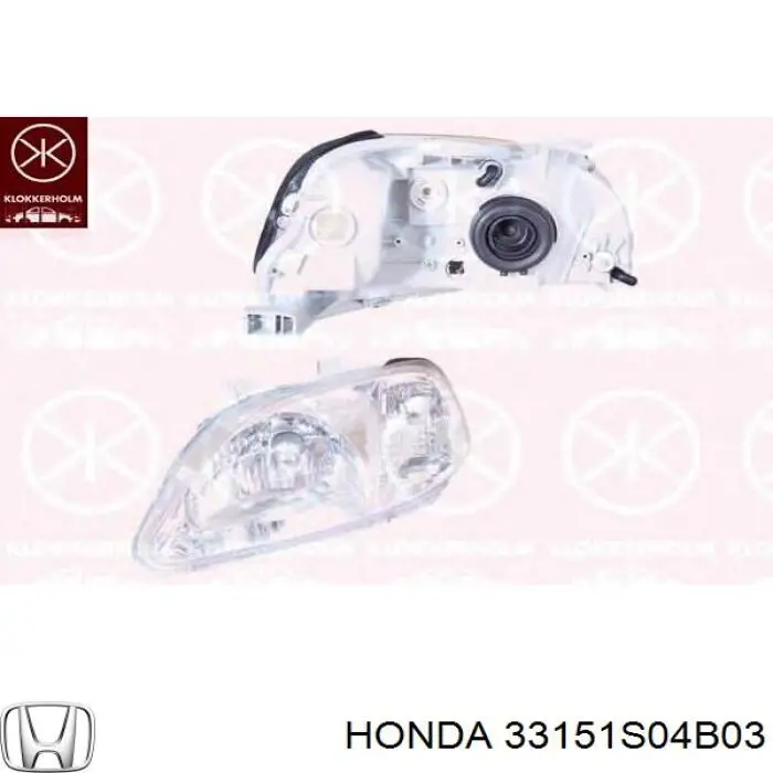 Купити 33151S04B03 Honda Фара
