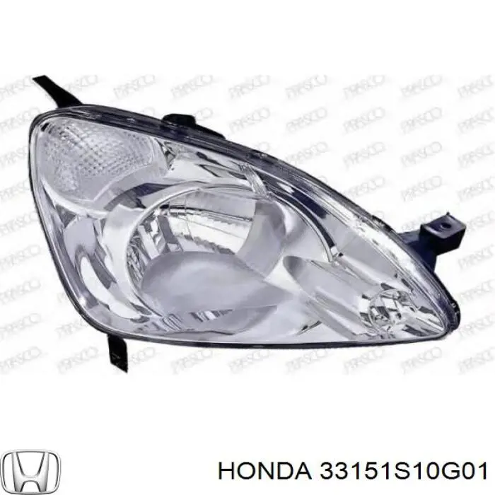 Фара ліва передня Honda 33151S10G01 ціна, від 75.98 USD