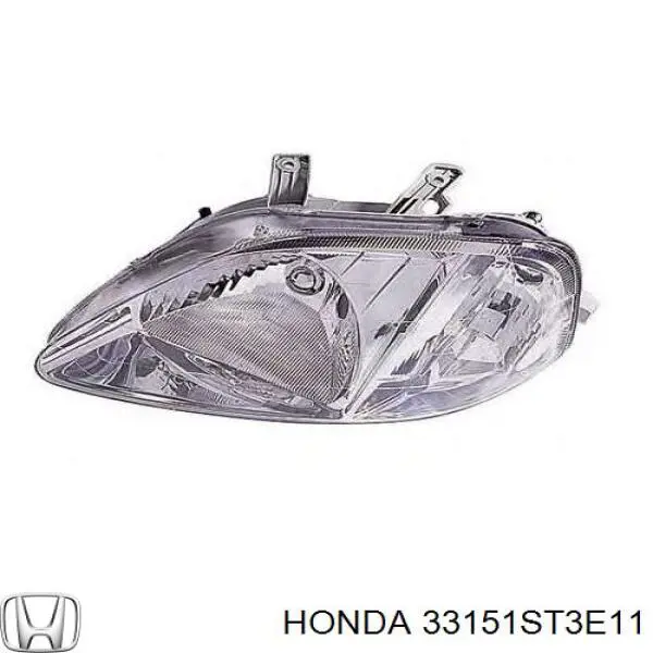 33151ST3E11 Honda Фара дальнього світла в зборі