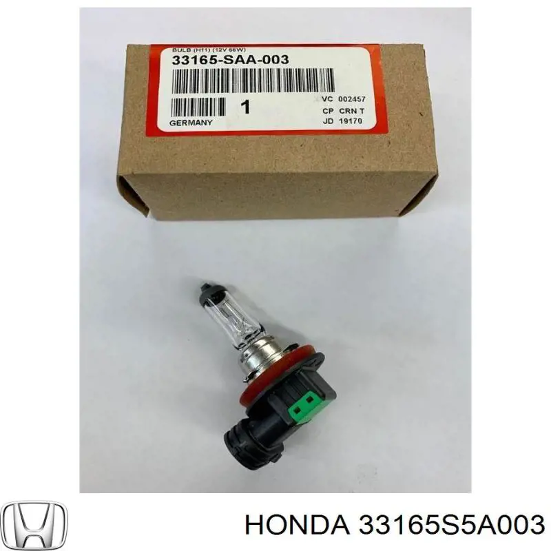 Лампочка 33165S5A003 Honda