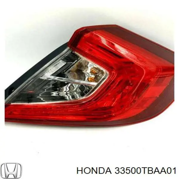 Ліхтар задній правий, зовнішній Honda Civic 10 (FC) (Хонда Цивік)