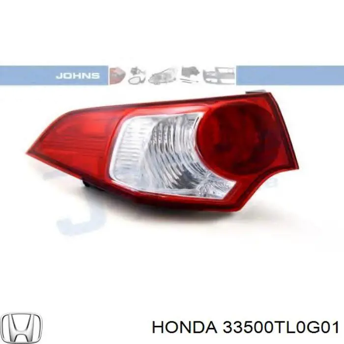Ліхтар задній правий, зовнішній 3836880E Polcar