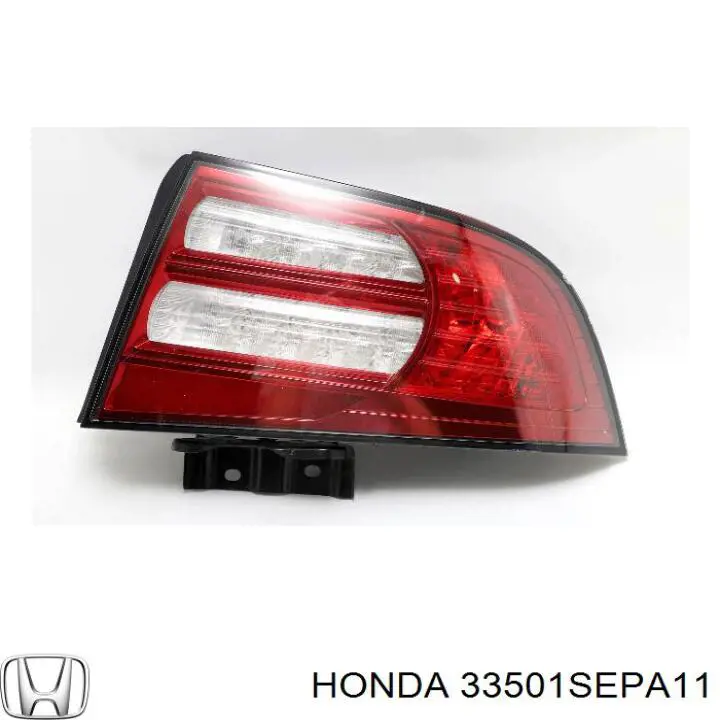 33501SEPA11 Honda ліхтар задній правий, зовнішній