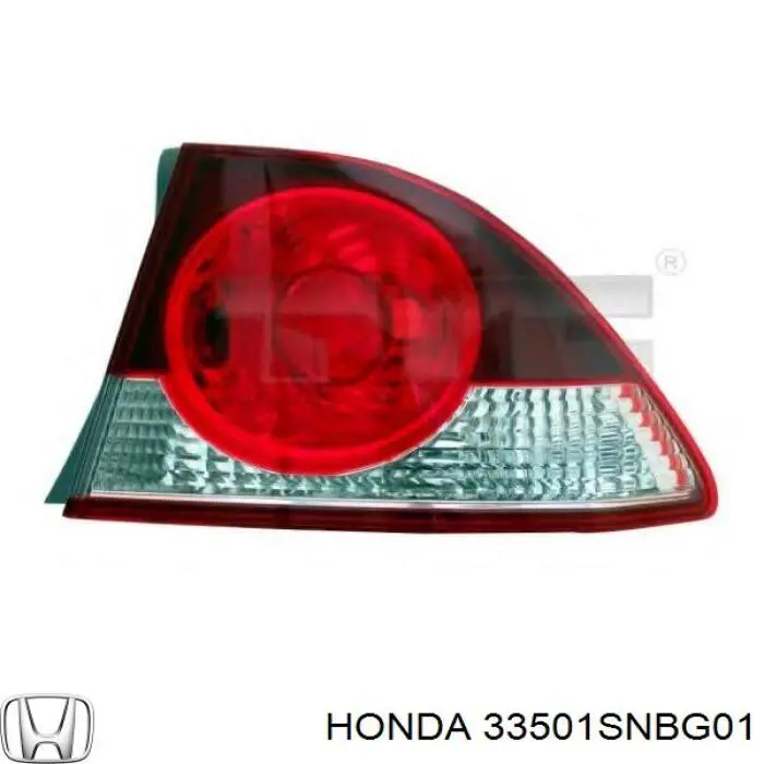 33501SNBG01 Honda ліхтар задній правий, зовнішній