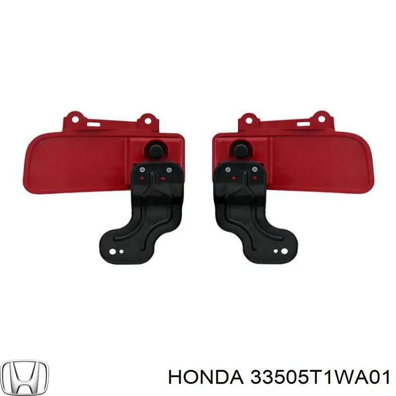 Катафот (відбивач) заднього бампера, правий 33505T1WA01 Honda