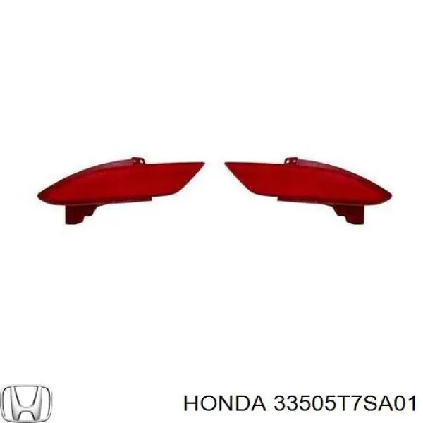 Правий катафот заднього бампера Honda 33505T7SA01 ціна, від 22.80 USD