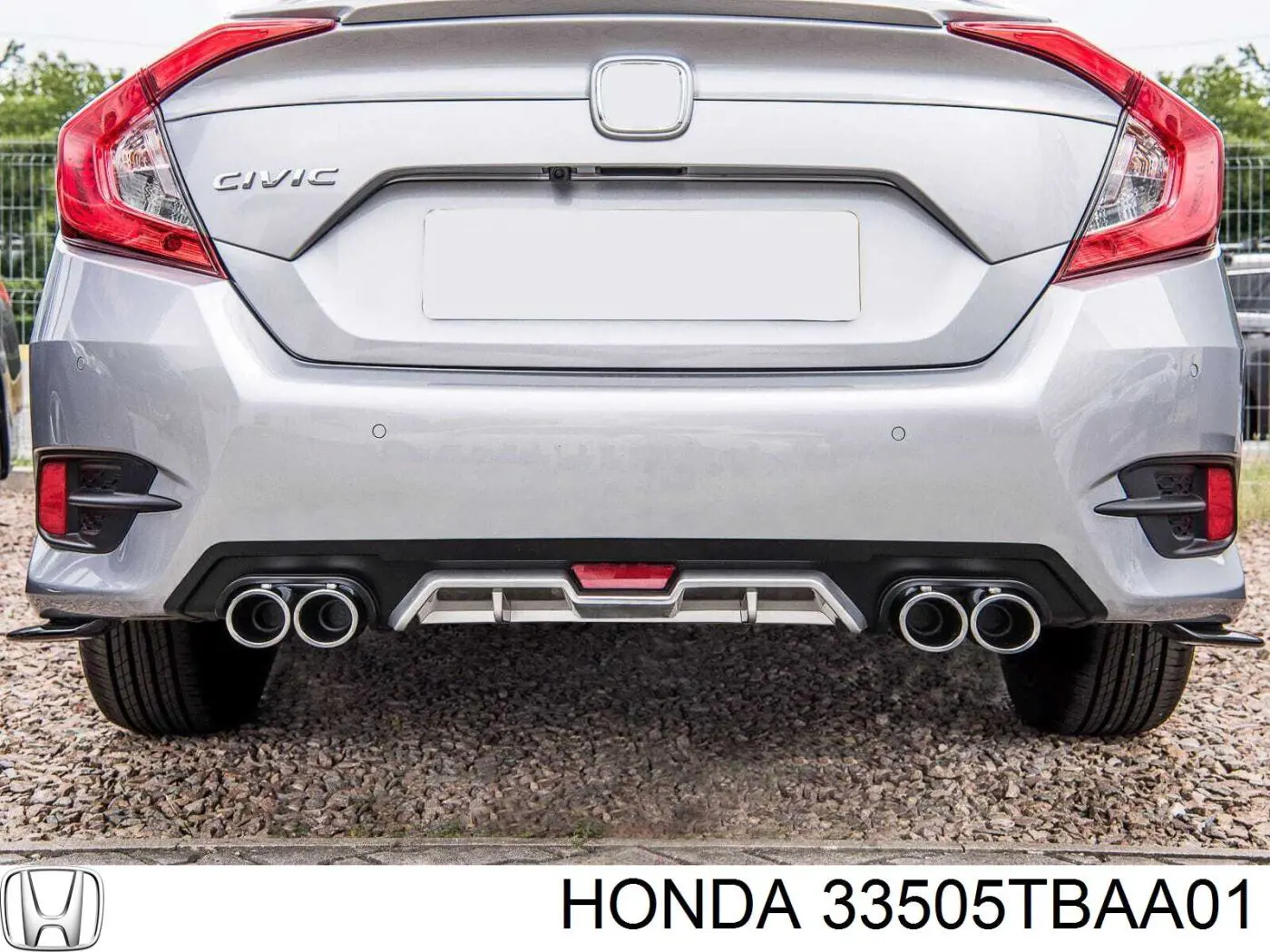 Катафот (відбивач) заднього бампера, лівий Honda 33505TEAT01 ціна, від 3.80 USD