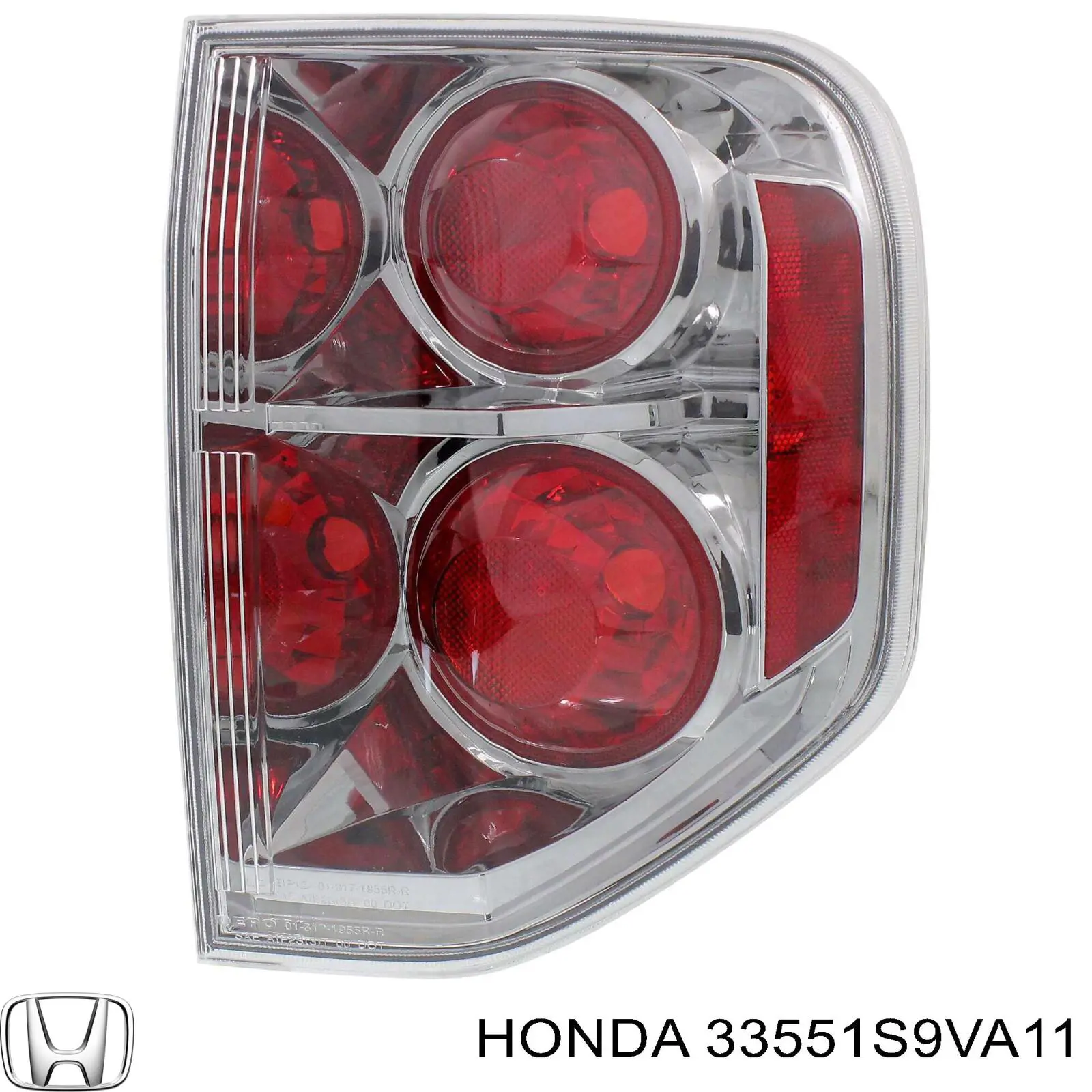 Задня ліва фара на Honda Pilot I 