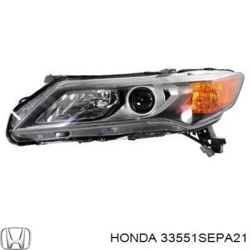 33551SEPA21 Honda ліхтар задній лівий, зовнішній