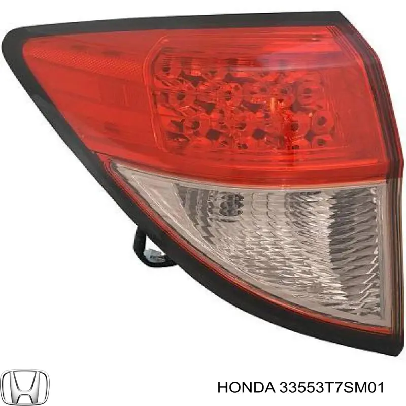 33553T7SM01 Honda Задній лівий зовнішній ліхтар
