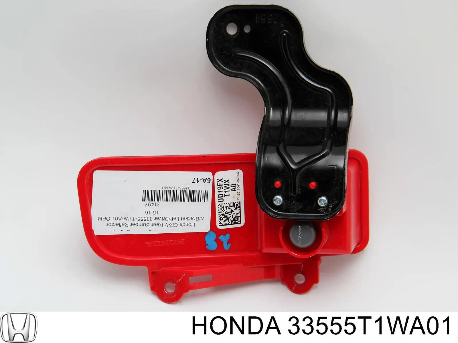 Катафот (відбивач) заднього бампера, лівий 33555T1WA01 Honda