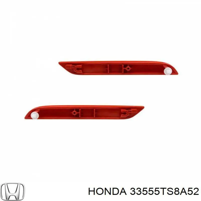 Лівий катафот заднього бампера Honda 33555TS8A52 ціна, від 49.61 USD