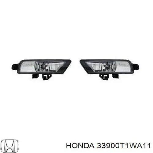 Фара протитуманна, права Honda CR-V (RM) (Хонда Црв)