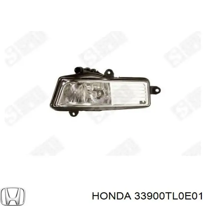 Фара протитуманна, права Honda 33900TL0E01 ціна, від 44.93 USD