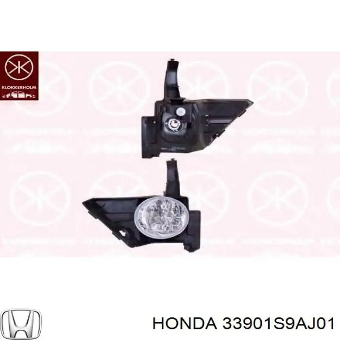 33901S9AJ01 Honda фара протитуманна, права
