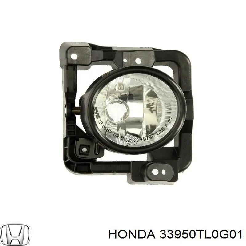 Протитуманка ліва Honda 33950TL0G01 ціна, від 44.37 USD