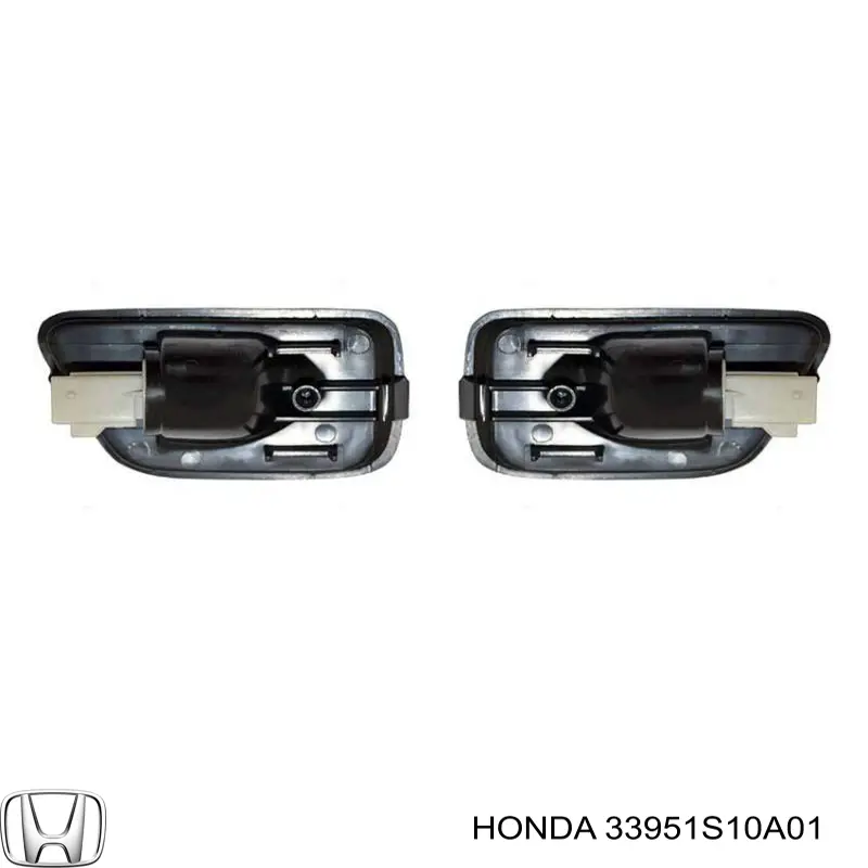 Катафот (відбивач) заднього бампера, лівий на Honda CR-V (RD)