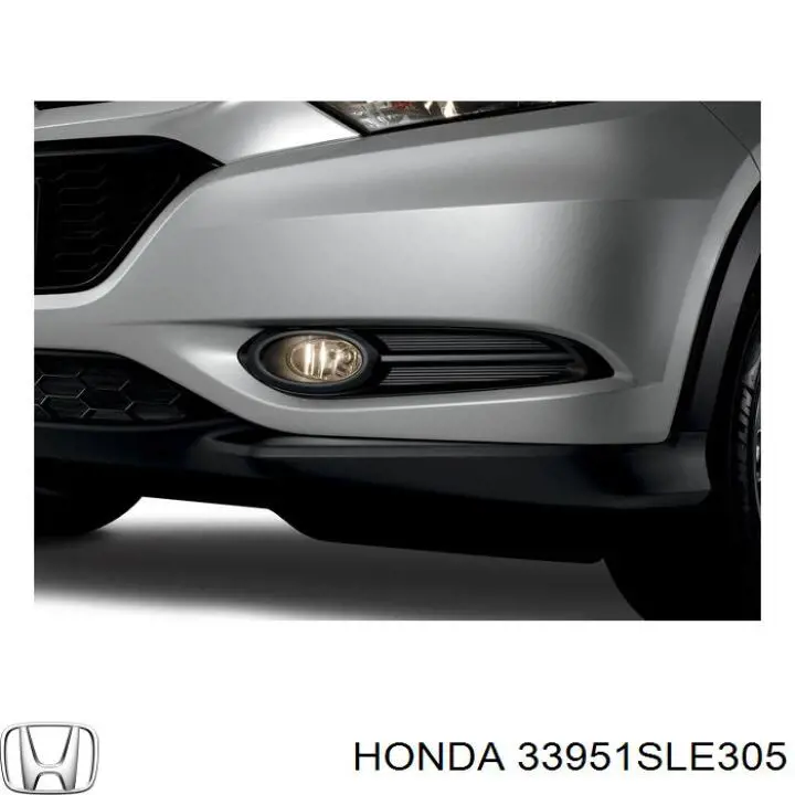 Фара протитуманна, ліва Honda CR-V (RW, RT) (Хонда Црв)