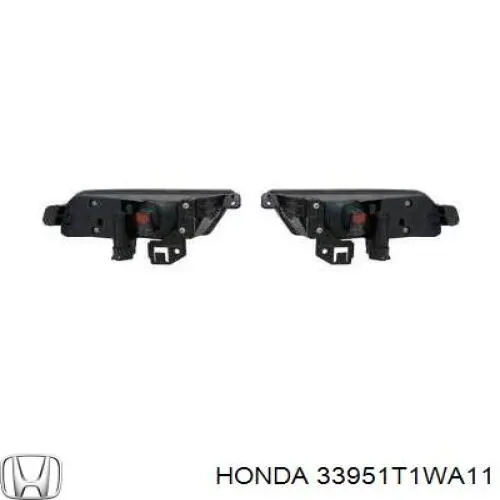 Фара протитуманна, ліва Honda CR-V (RM) (Хонда Црв)