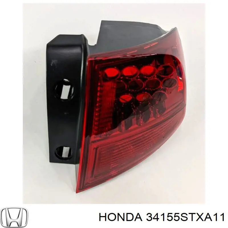 34155STXA11 Honda ліхтар задній лівий, внутрішній