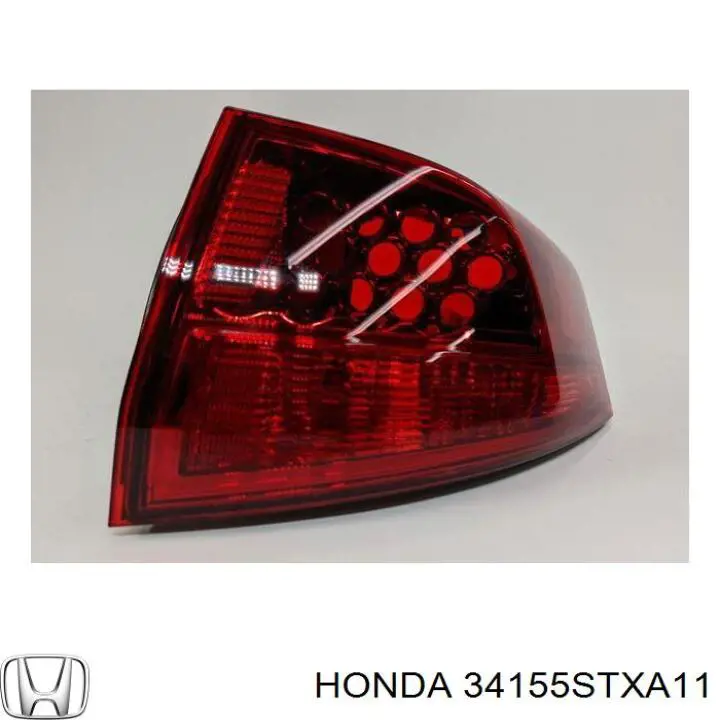 Купити 34155STXA11 Honda Ліхтар задній лівий, внутрішній