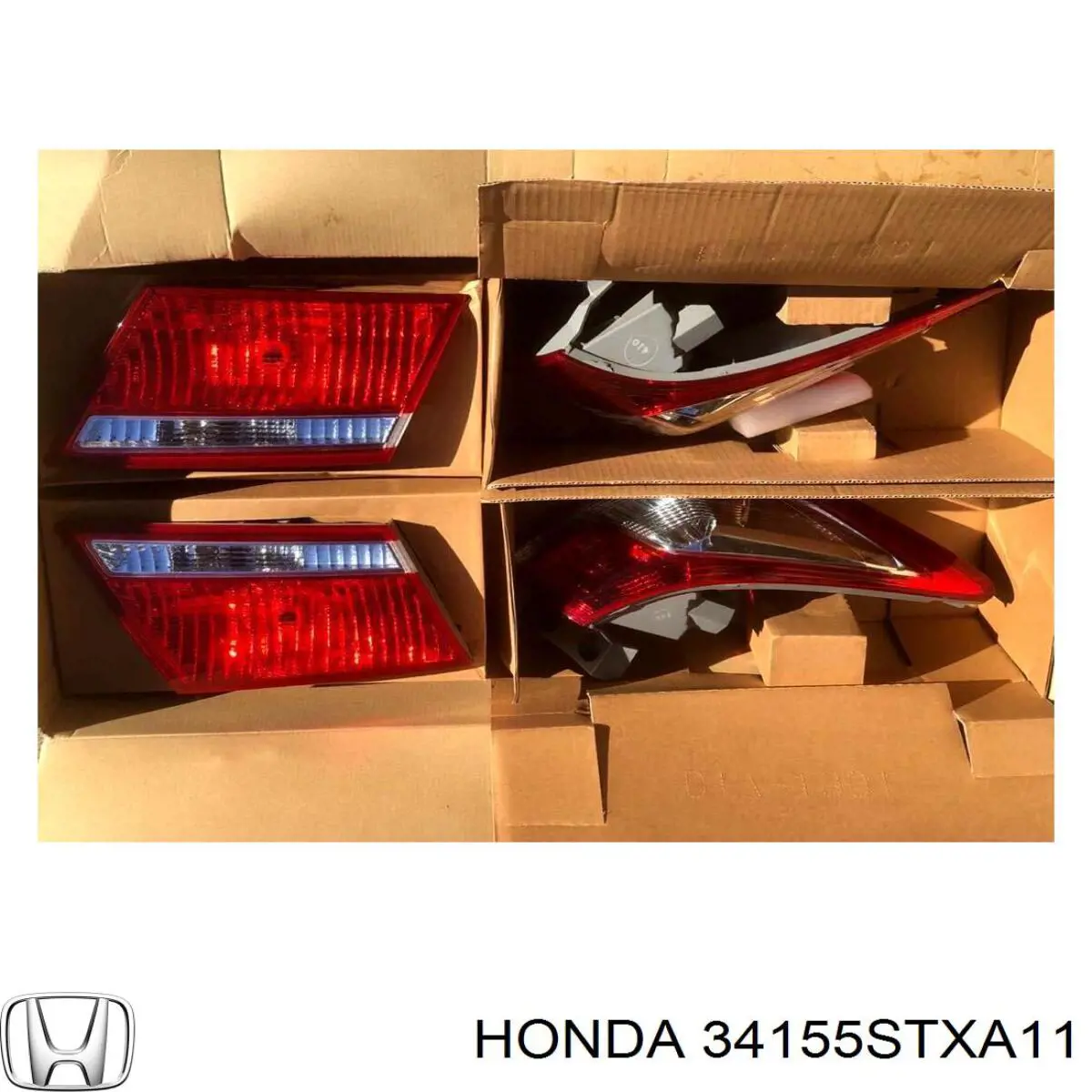34155STXA11 Honda Ліхтар задній лівий, внутрішній