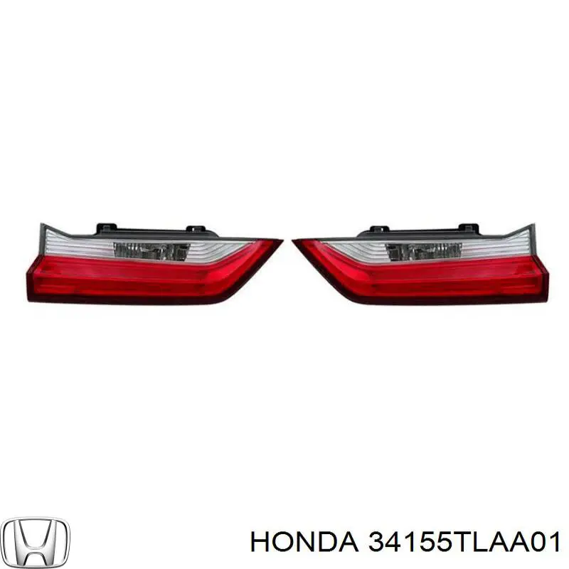 Ліхтар задній лівий, внутрішній Honda CR-V 5 (RW) (Хонда Црв)