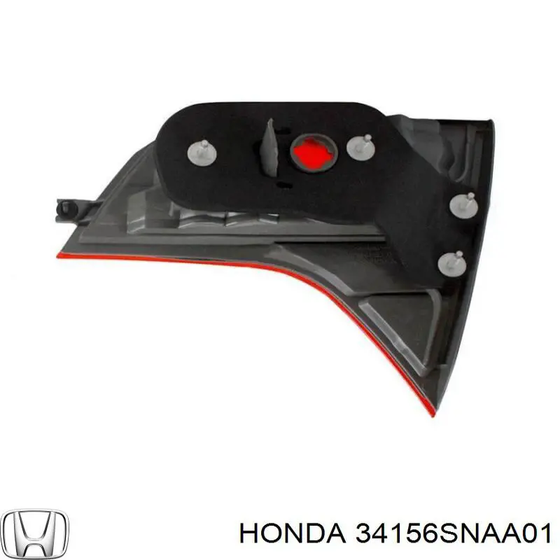 Купити 34156SNAA01 Honda Ліхтар задній лівий, внутрішній