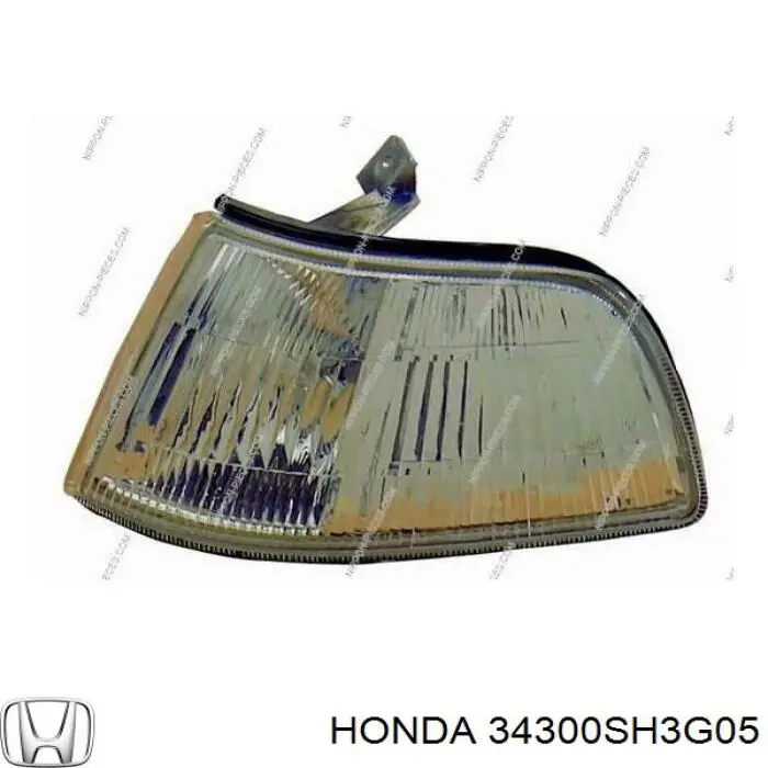 Габарит передній правий Honda 34300SH3G05 ціна, від 13.41 USD