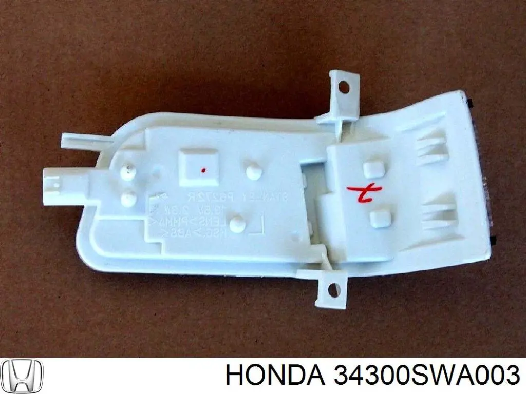 34300SWA003 Honda покажчик повороту дзеркала, правий