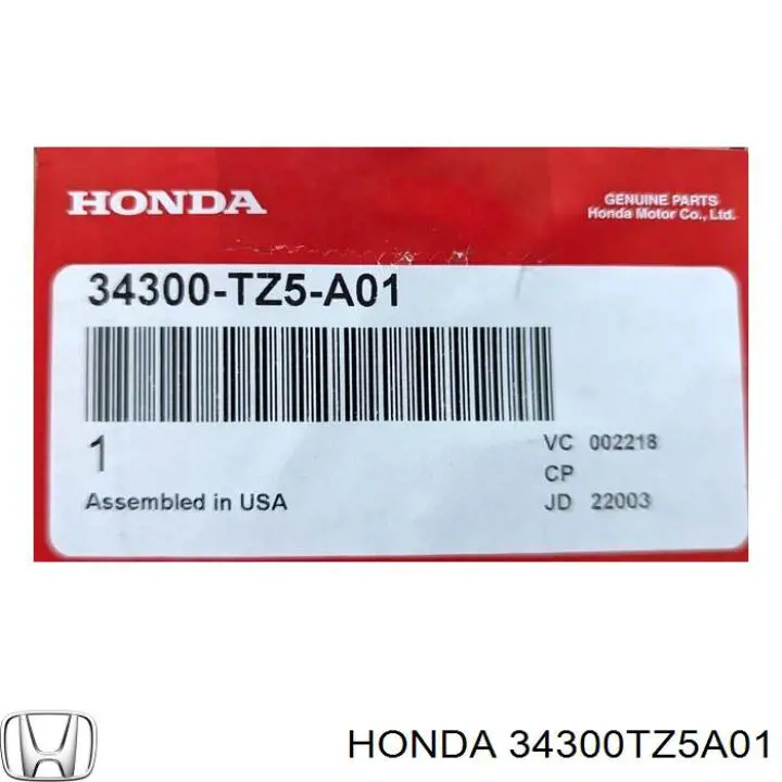  34300TZ5A01 Honda