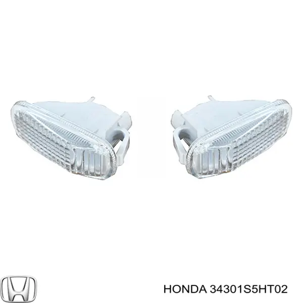 Купити 34301S5HT02 Honda Повторювач повороту на крилі