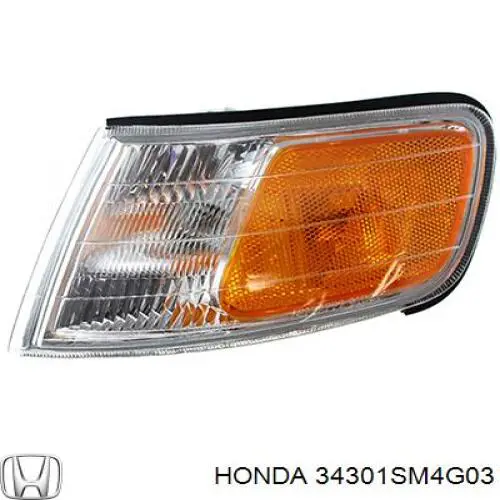 Габарит передній правий Honda 34301SM4G03 ціна, від 5.08 USD