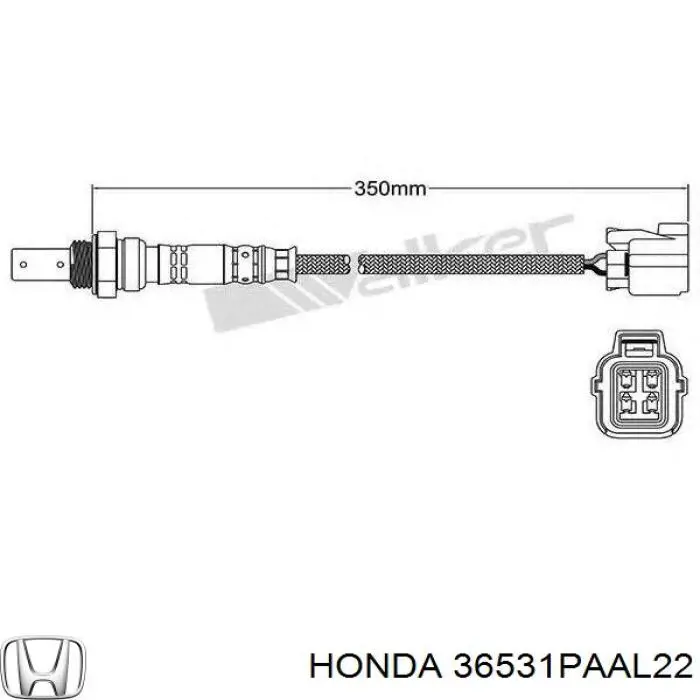 Лямбда-датчик Honda 36531PAAL22