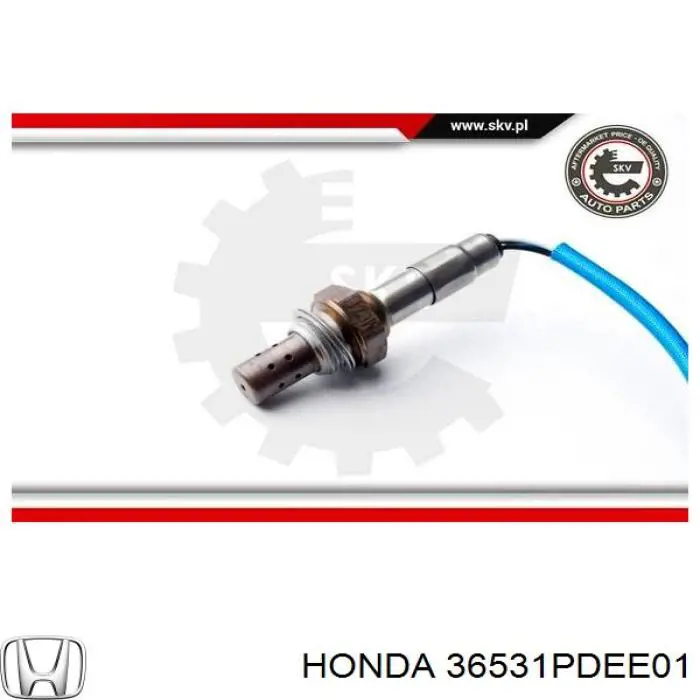 Лямбдазонд, датчик кисню до каталізатора 36531PDEE01 Honda