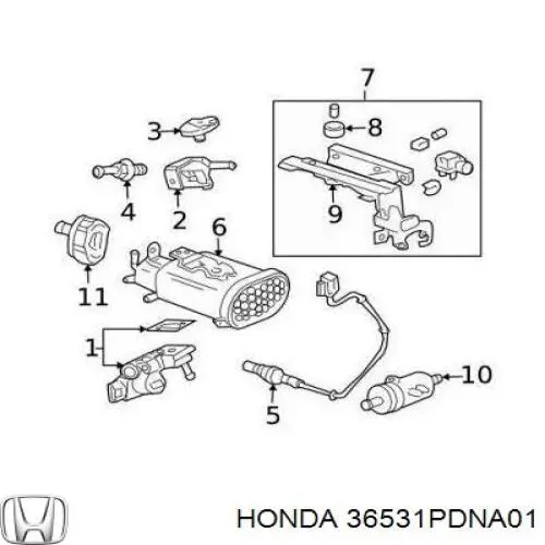  36531PDNA01 Honda