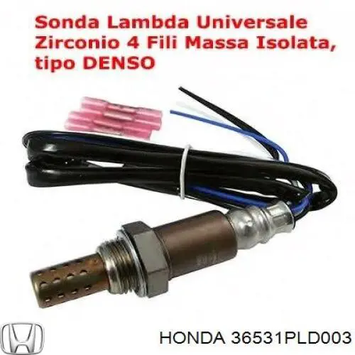 Лямбдазонд, датчик кисню до каталізатора 36531PLD003 Honda