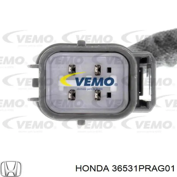 Купити 36531PRAG01 Honda Лямбдазонд, датчик кисню до каталізатора