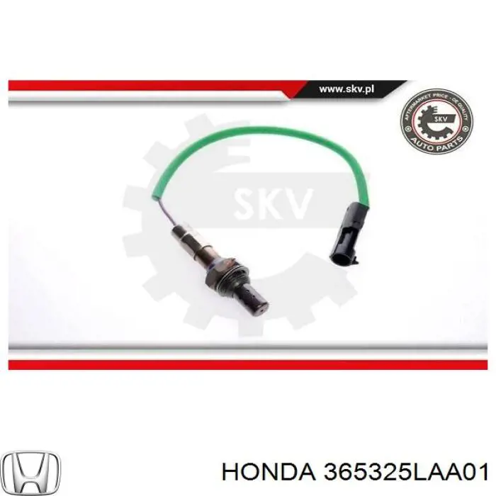 365325LAA01 Honda Лямбдазонд, датчик кисню до каталізатора