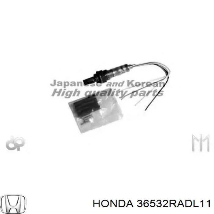 Лямбдазонд, датчик кисню після каталізатора Honda 36532RADL11 ціна, від 43.38 USD
