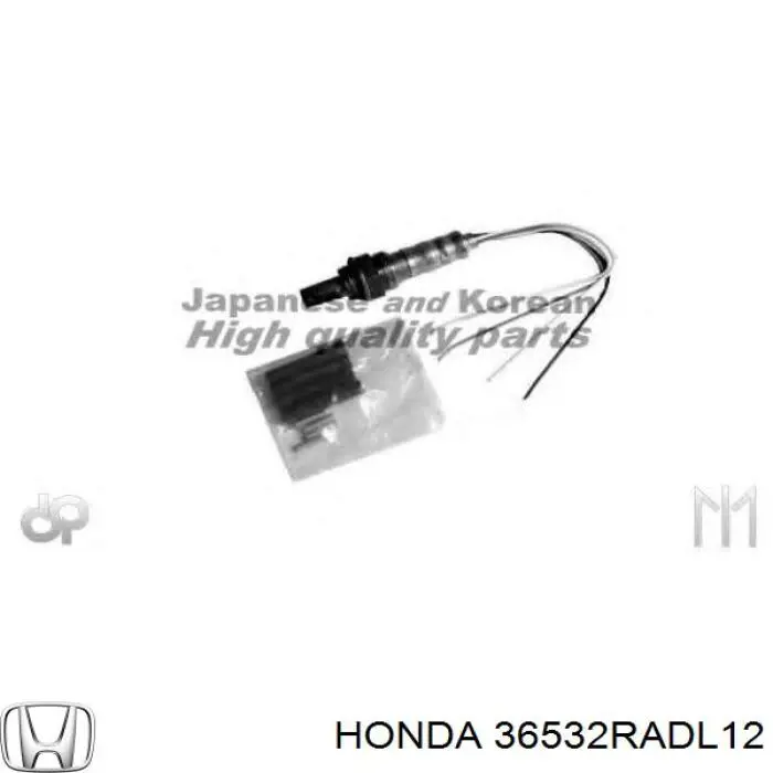 36532RADL12 Honda лямбда-зонд, датчик кисню після каталізатора