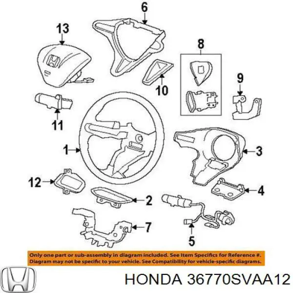 36770SVAA12 Honda 