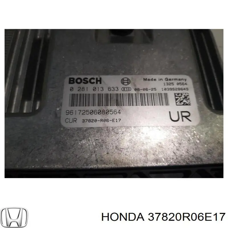 Електронний блок керування двигуном 37820R06E17 Honda