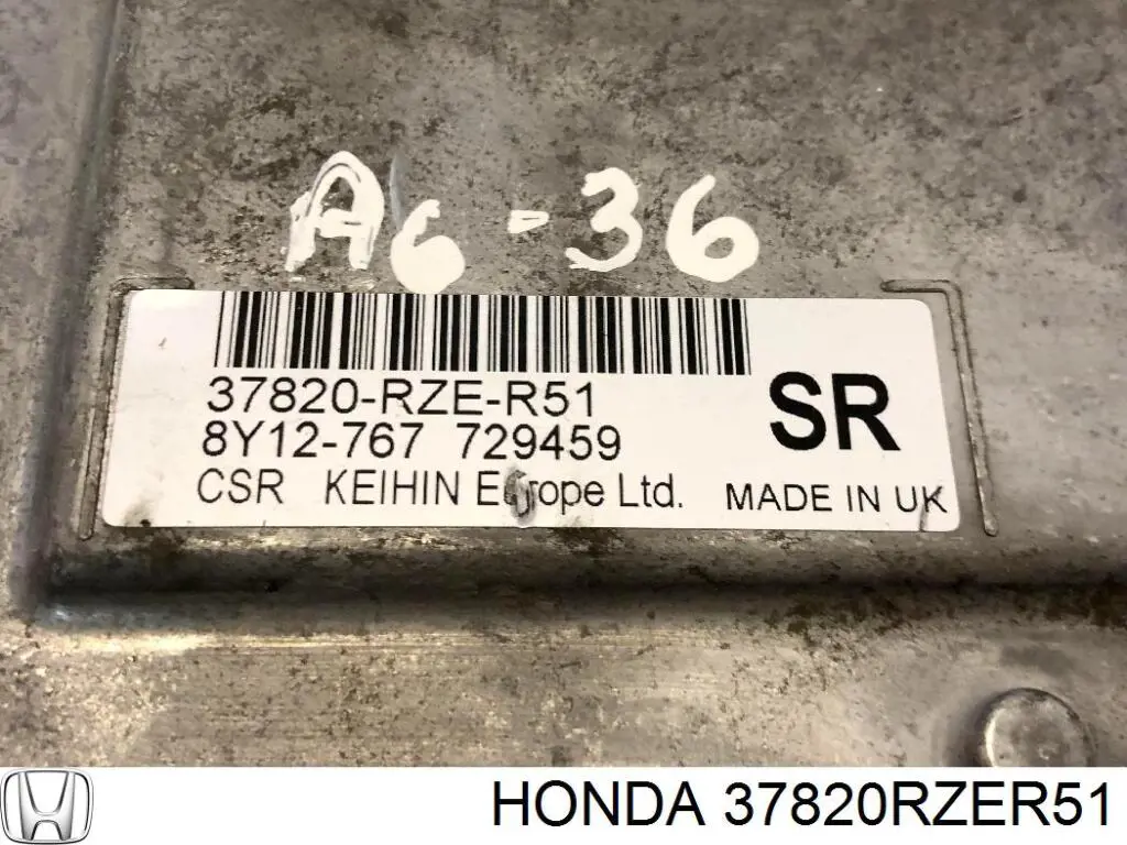 37820RZER51 Honda 
