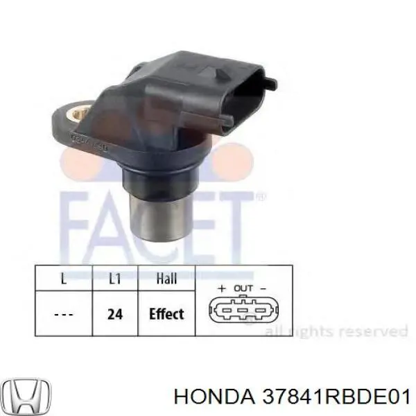 Датчик фаз Honda 37841RBDE01 ціна, від 12.67 USD