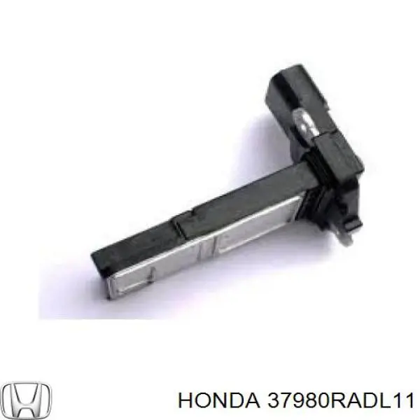 37980RADL11 Honda датчик потоку (витрати повітря, витратомір MAF - (Mass Airflow))