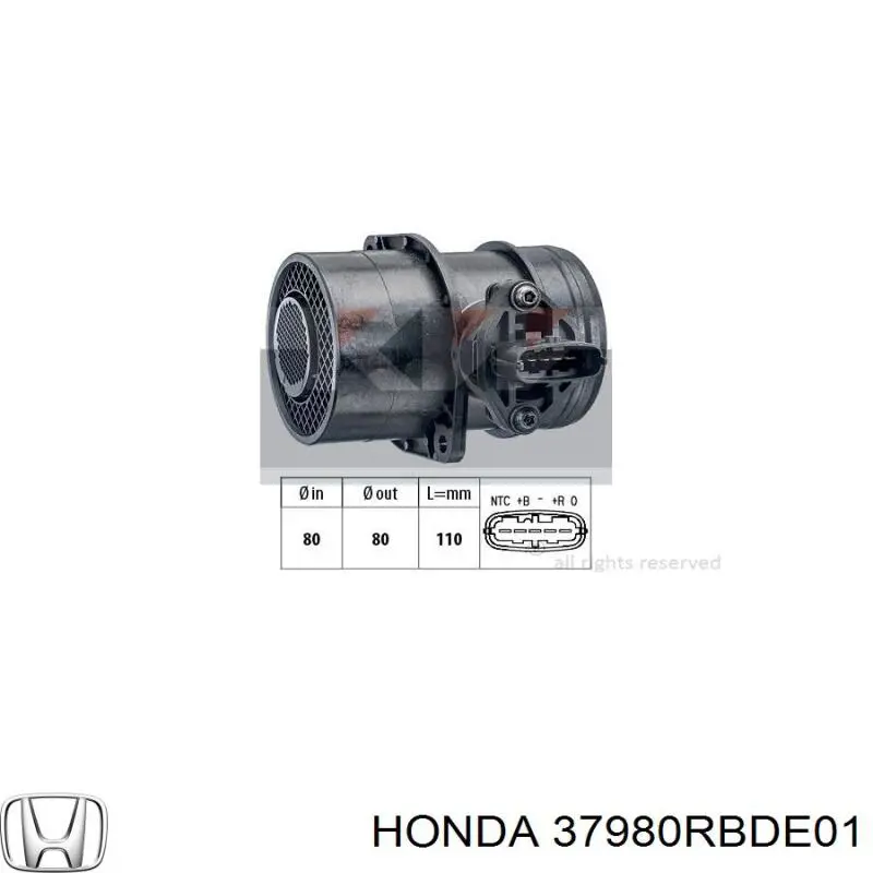  37980RBDE01 Honda