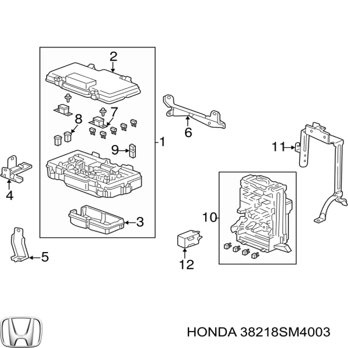  Honda 38218SM4003 ціна, від 6.94 USD