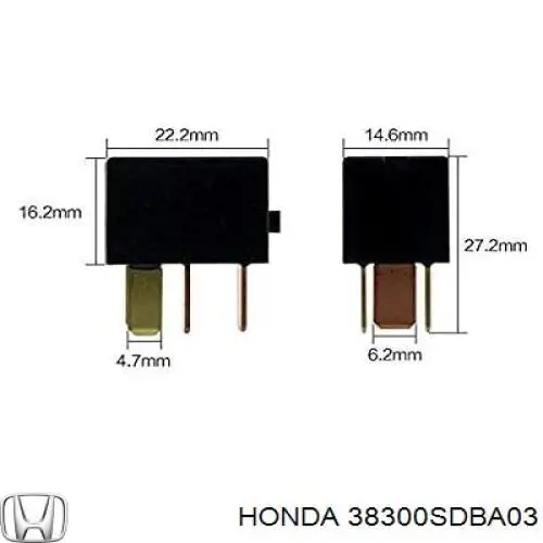 Купити 38300SDBA03 Honda Реле поворотів